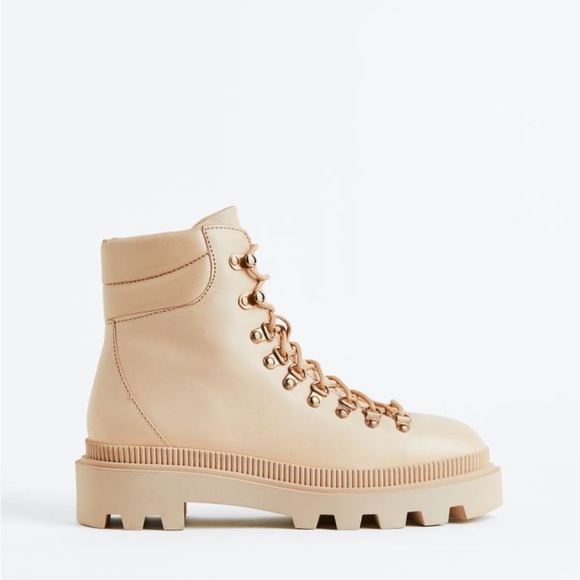 H&M Leather Ankle Boots - Picture 2 of 3